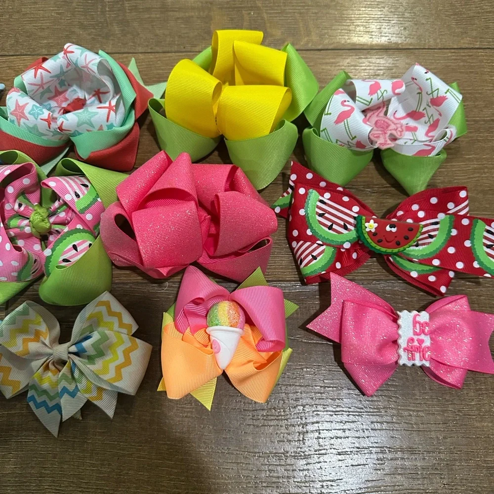 16 Bows. Spring colored bundle - Picture 4 of 4